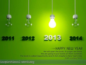 Inspirational Wallpaper New Year 2013