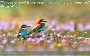 Inspirational Wallpaper Quote: Oscar Wilde