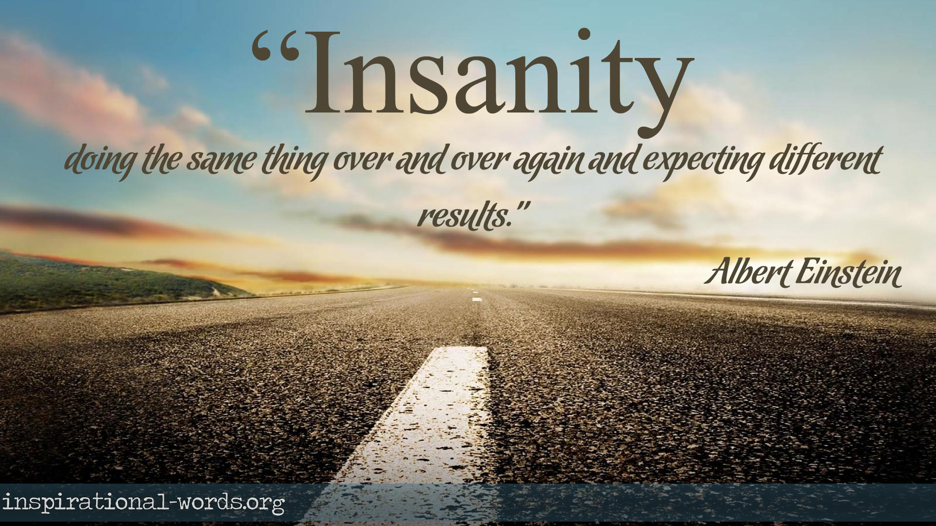 Inspirational Wallpaper Quote by Albert Einstein | Inspirational Words