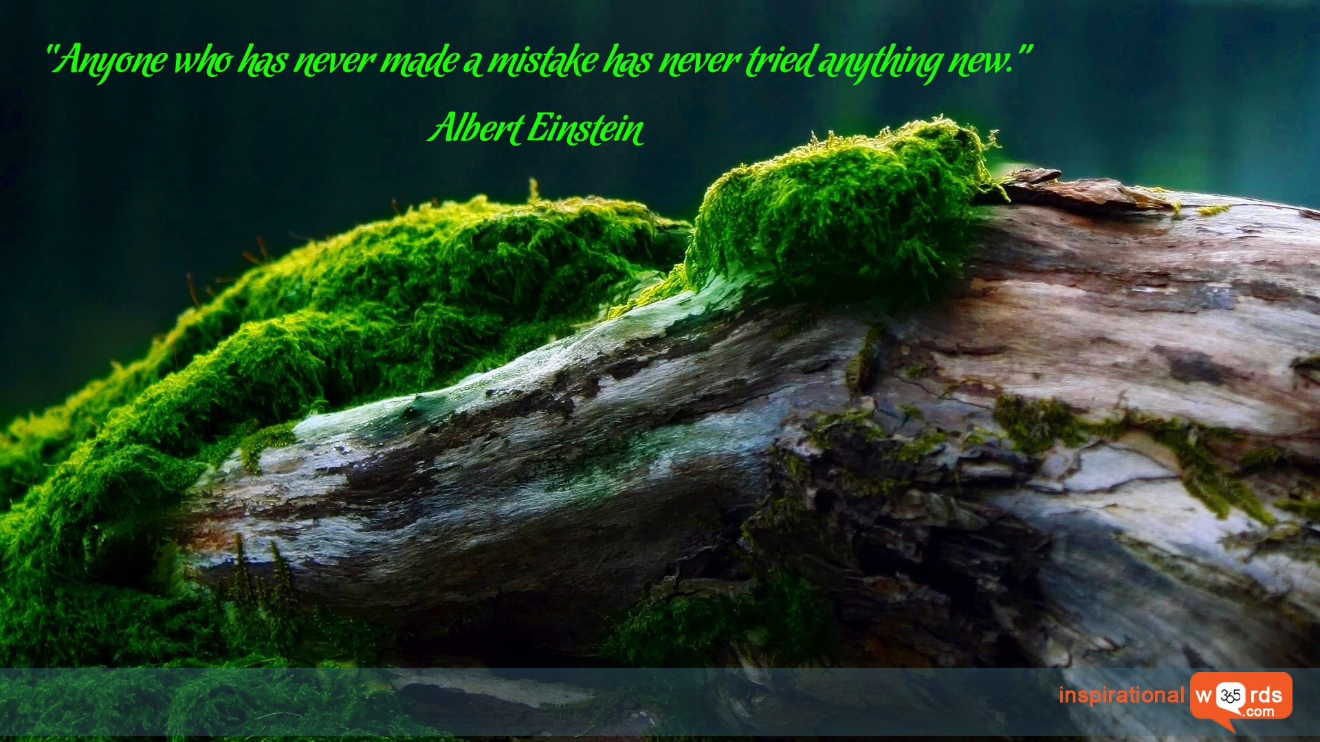 Inspirational Wallpaper Quote by Albert Einstein | Inspirational Words