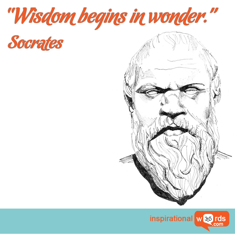 Inspirational Wallpaper Quote by Socrates